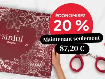 Sinful [[calendrier de l'avent]] 20% de réduction sur le plus coquin