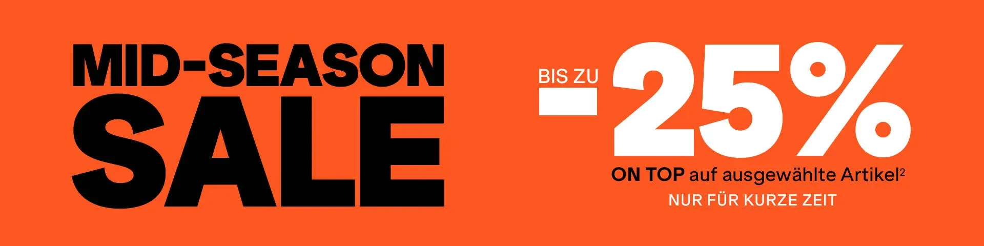 Preuve du coupon - SportScheck - [[SportScheck]] Mid-Season Sale 25% de réduction