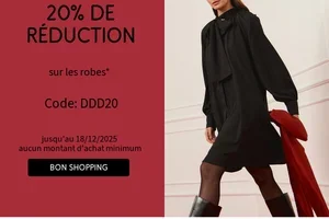 Votre code de réduction de 20% expire ⏰