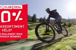 20% sur l'assortiment vélo – SUNDAY CLUB DEAL