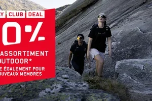 20% sur l’assortiment Outdoor* – SUNDAY CLUB DEAL