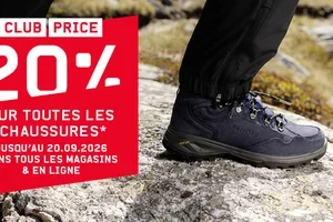 Dernière chance: 20% sur toutes les chaussures – CLUB PRICE
