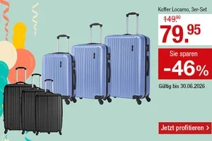 ✈️ Koffer-SALE: Bereit für die Ferien?