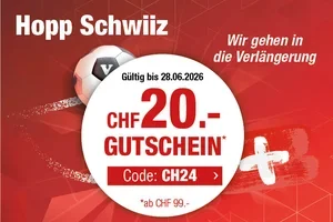 ⏳ LAST Call: CHF 20.– Gutschein & Schuh-SALE