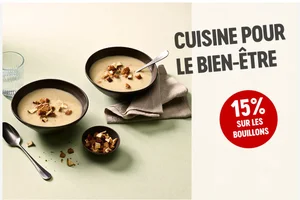 15% sur les bouillons: le comfort food facilité