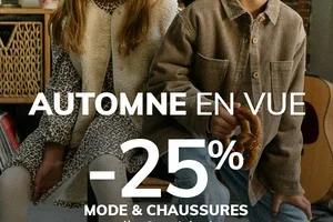 -25% dès 3 art. mode et chaussures !