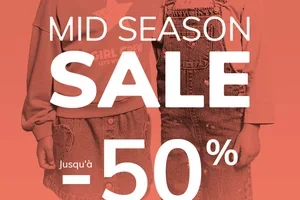 🔥MID SEASON SALE jusqu'à -50% ! C'est parti !