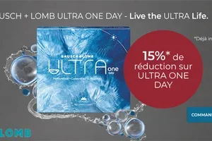 15 % de rabais sur ULTRA ONE DAY – pour une durée limitée !