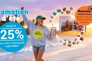 ⏱️Votre livre photo en seulement 5 minutes et jusqu'à 25% de réduction.