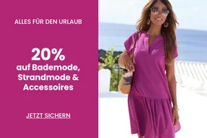 Sonne tanken & 20% sparen ☀️