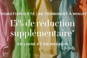 Les réductions allant jusqu'à 50 % prennent fin à minuit
