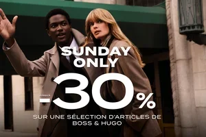 Sunday Only: Jusqu’à 30% sur BOSS & HUGO