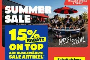 🔥Wir legen noch 15% drauf. Einfach so.