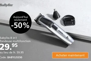 Aujourd'hui seulement: 50% de réduction🤑