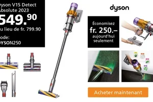 Aujourd'hui seulement: 250.– de réduction🤑