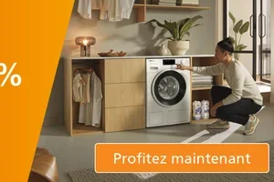 Jusqu’à 55% de réduction sur le soin du linge