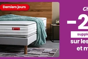 ⏱️ Promo -20% sur les meubles et matelas bientôt terminée