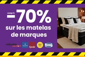 DÉSTOCKAGE : jusqu'à -70% !