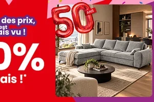 🔥 -20% sur les meubles & matelas