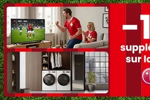 ⚽ Coup d’envoi : -15% supplémentaires sur LG