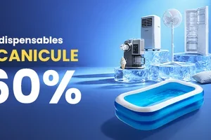 Ventilateurs, piscines, glacières... jusqu'à -60% sur nos incontournables canicule !