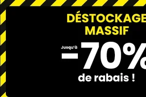 DÉSTOCKAGE : jusqu'à -70% sur les tapis, matelas de marque, le jardin...