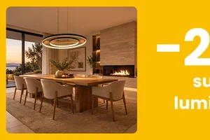 Aujourd’hui seulement : -25% sur les luminaires