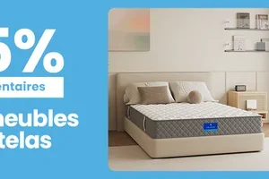 🎒 Offre de rentrée : -15% supplémentaires sur les meubles, matelas et produits LG