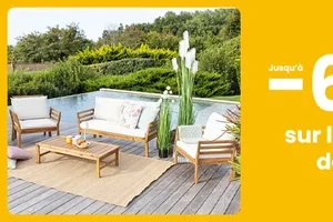 Plein soleil : jusqu'à -65% sur les articles de jardin et outdoor
