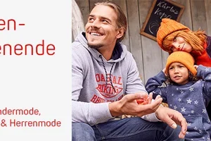 Familienwochenende 👨‍👩‍👧‍👦 -30% auf Kindermode, Damenmode & Herrenmode