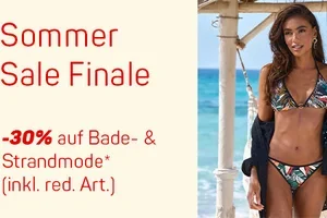 Nicht verpassen❗Sommer Sale Finale mit 30% auf Bade- & Strandmode (inkl. red Artikel)