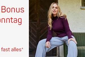 -40% auf fast alles 🧥 Ihr Style-Bonus am Sonntag