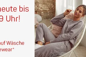 Schnell sein und Entspannen 💆 Nur heute -40% auf Wäsche & Homewear