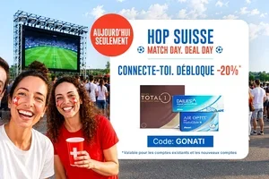 ⚽ La Nati joue ce soir : profite de -20%
