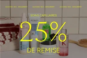 -25% | Soins capillaires