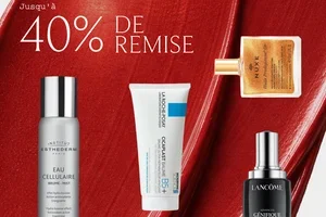 Jusqu'à 40% de remise + NUXE en cadeau
