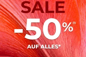 Los geht’s: -50% auf ALLES 🎉