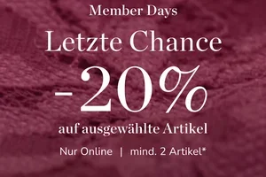 Member Days: Einen Tag länger 🤍