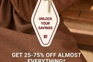 25-75% off almost everything