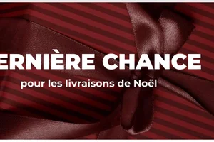 Dernière chance pour les livraisons de Noël ! 🎄⏳