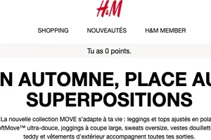 Tes nouvelles pièces H&M MOVE préférées