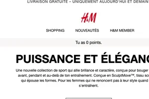 La collection Gym signée H&M Move