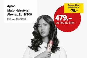 Offre du jour : CHF 70.– de réduction sur le Dyson Airwrap😍