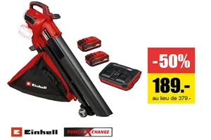 🍂 -50% sur l'aspirateur-souffleur sans fil Einhell Venturro