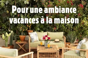 Pour une ambiance vacances à la maison ☀️