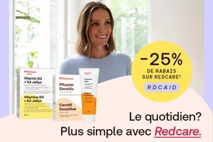 💚 Des alliés qui font toute la différence : -25 % sur Redcare.
