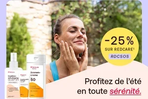 😎25 % de rabais sur vos essentiels Redcare 