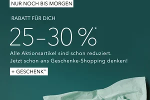 25–30 % ohne Code + Geschenk für dich!