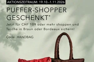 Dein Puffer-Shopper wartet auf dich!