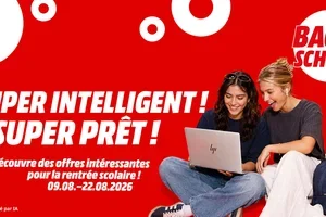🚀 Encore jusqu'au 22.08. – profite de la techno smart pour ton nouveau semestre !
